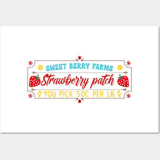 Strawberry Patch Posters and Art